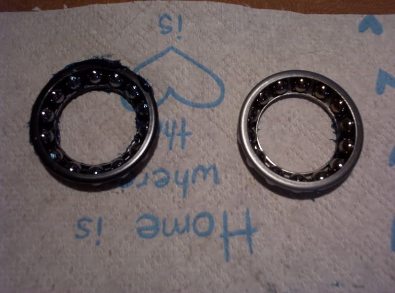 rear wheel bearing lubrication Triumph 675 Forums