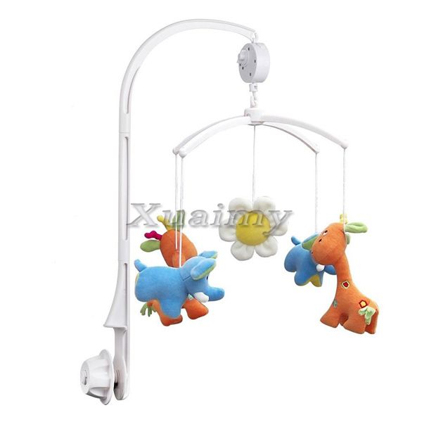 Baby Nursery Toy Crib Mobile Bed Bell Holder Arm Bracket+ Windup/Auto