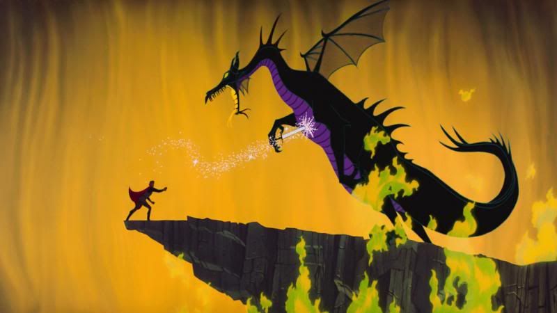 photo Prince-throwing-sword-into-Dragon-Maleficent-Sleeping-Beauty.jpg
