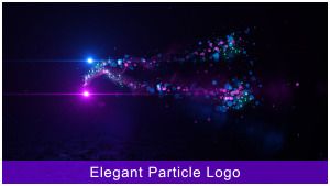 Elegant Particle Logo