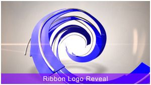 Ribbon Logo Reveal