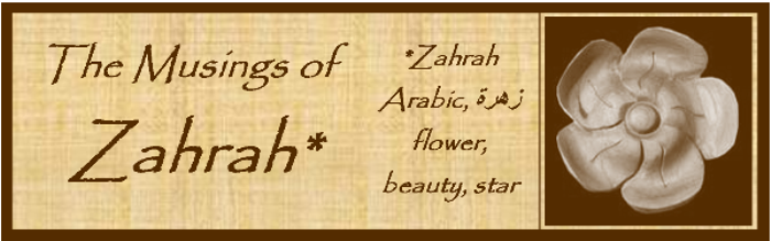 The Musings of Zahrah