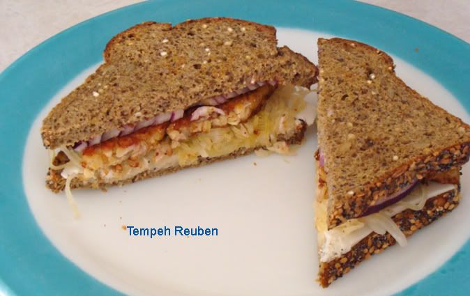 tempeh reuben