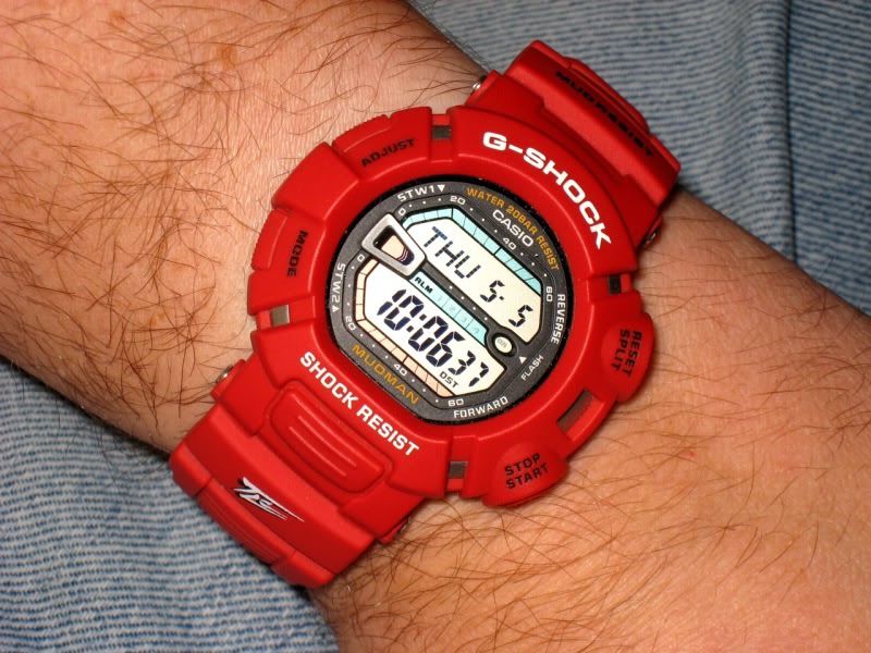 g shock coke red