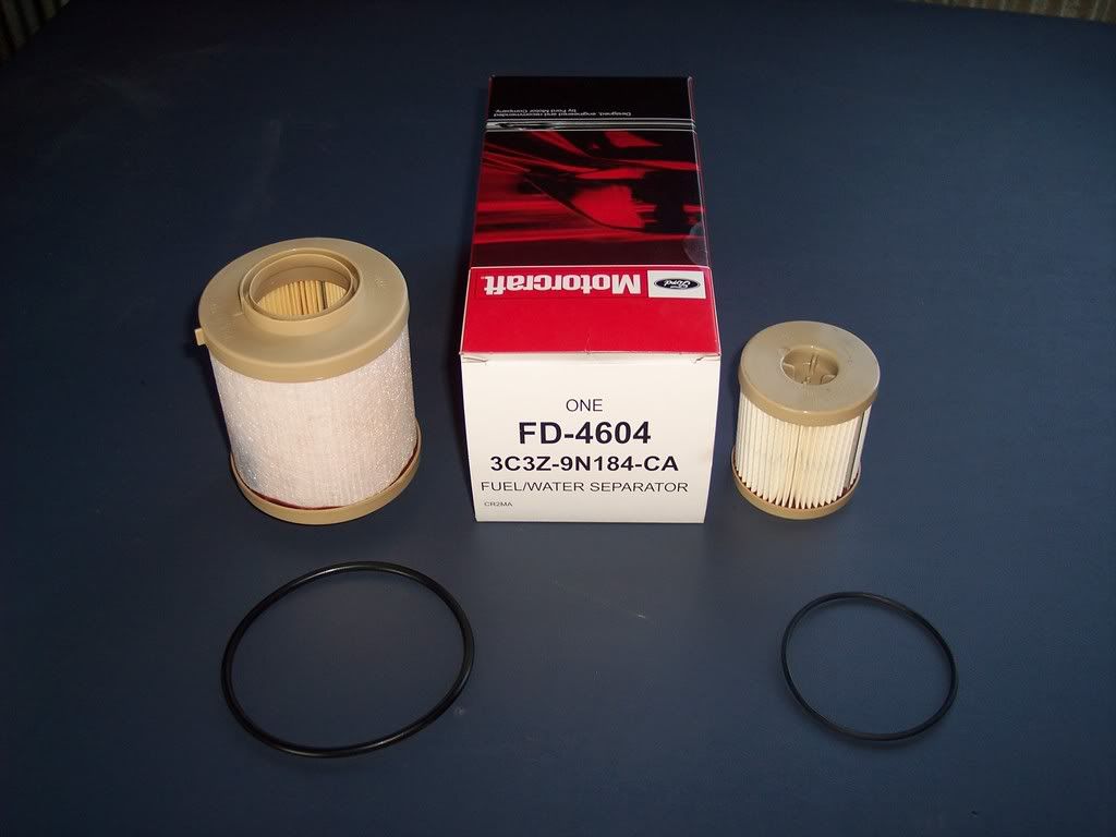 Ford 6.0 fuel filter drain #1