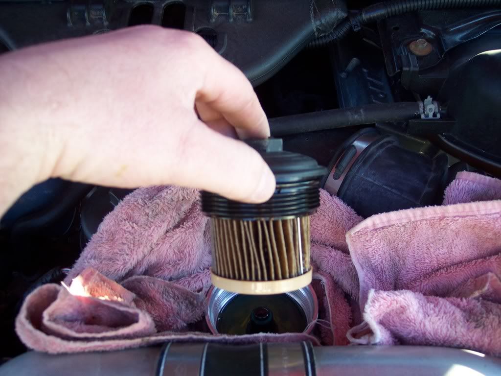 Replace fuel filters ford 6.0 #8