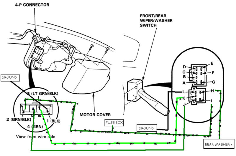 ADD rear wiper to eg Tampa Racing