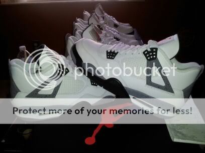 Air Jordan 4 IV White Cement 2012 Retro Size 10 DS Brand New  