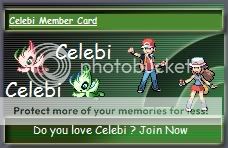 The Celebi fan club