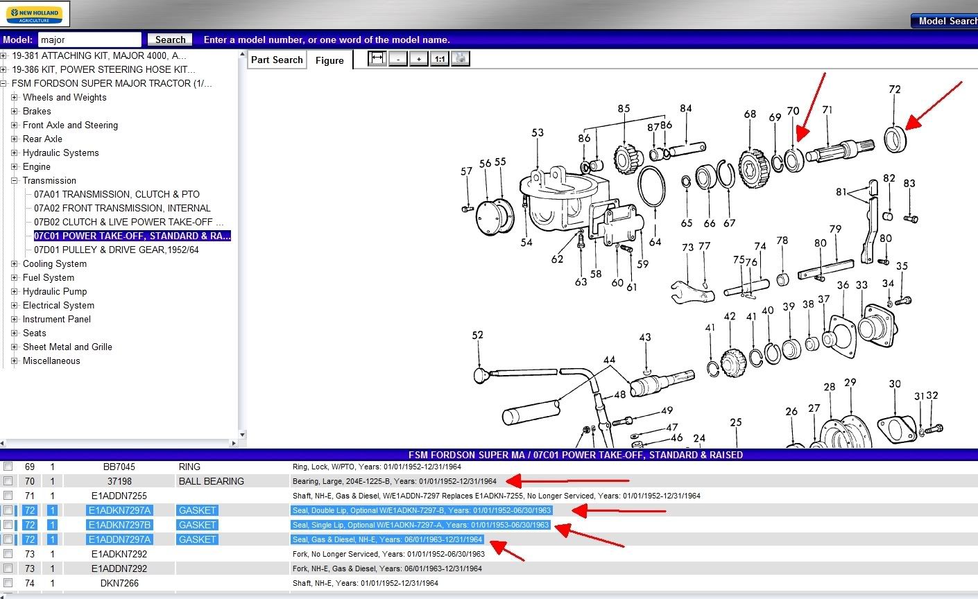 The Fordson Tractor Pages Forum • View topic - Leak between the Rear ...